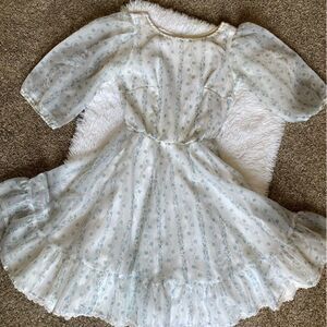 Square Dance Dress Co Vintage 60’s Swing Dance Prairie Cottagecore Floral Size 6